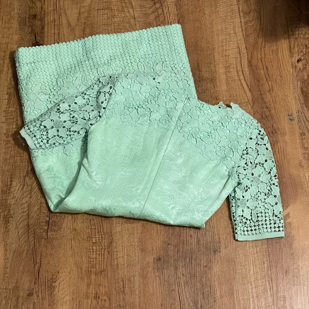 Antonio Melani Mint Green MIDI Dress - Picture 16 of 16